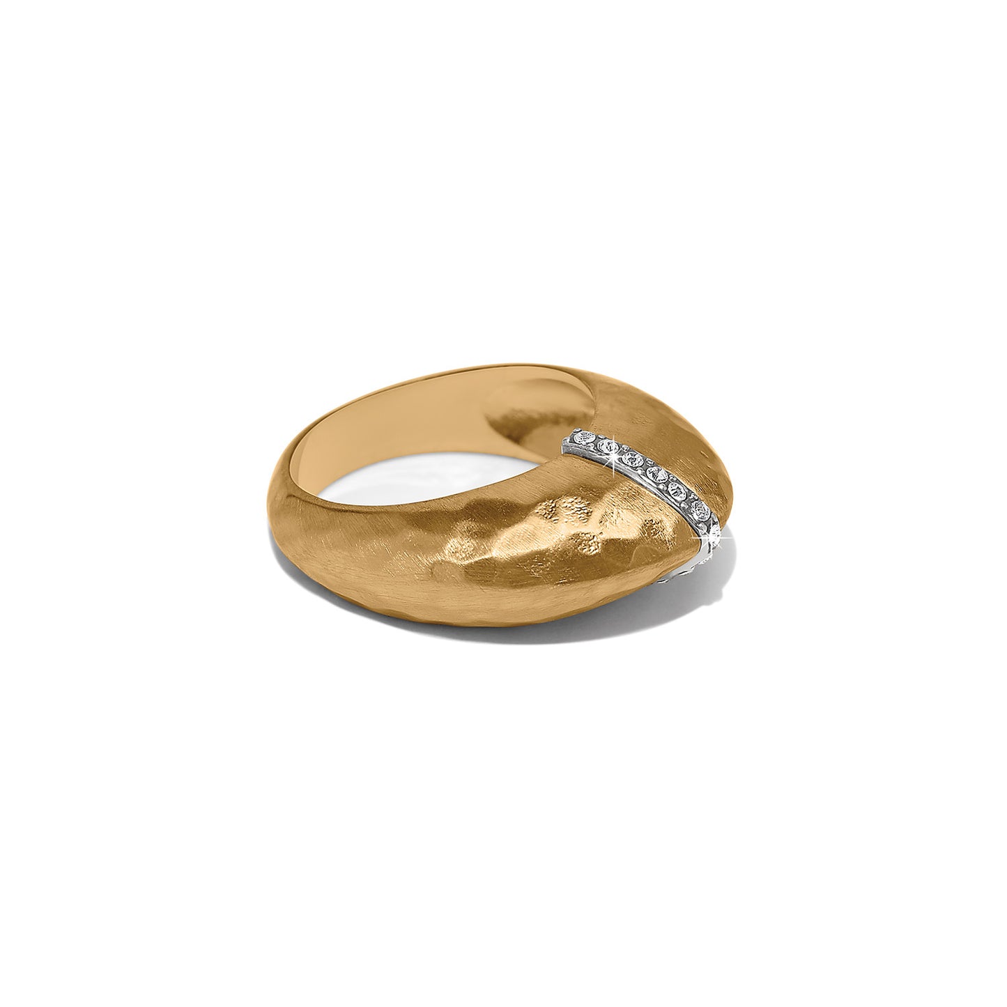 J63355 Meridian Geo Domed Gold Ring