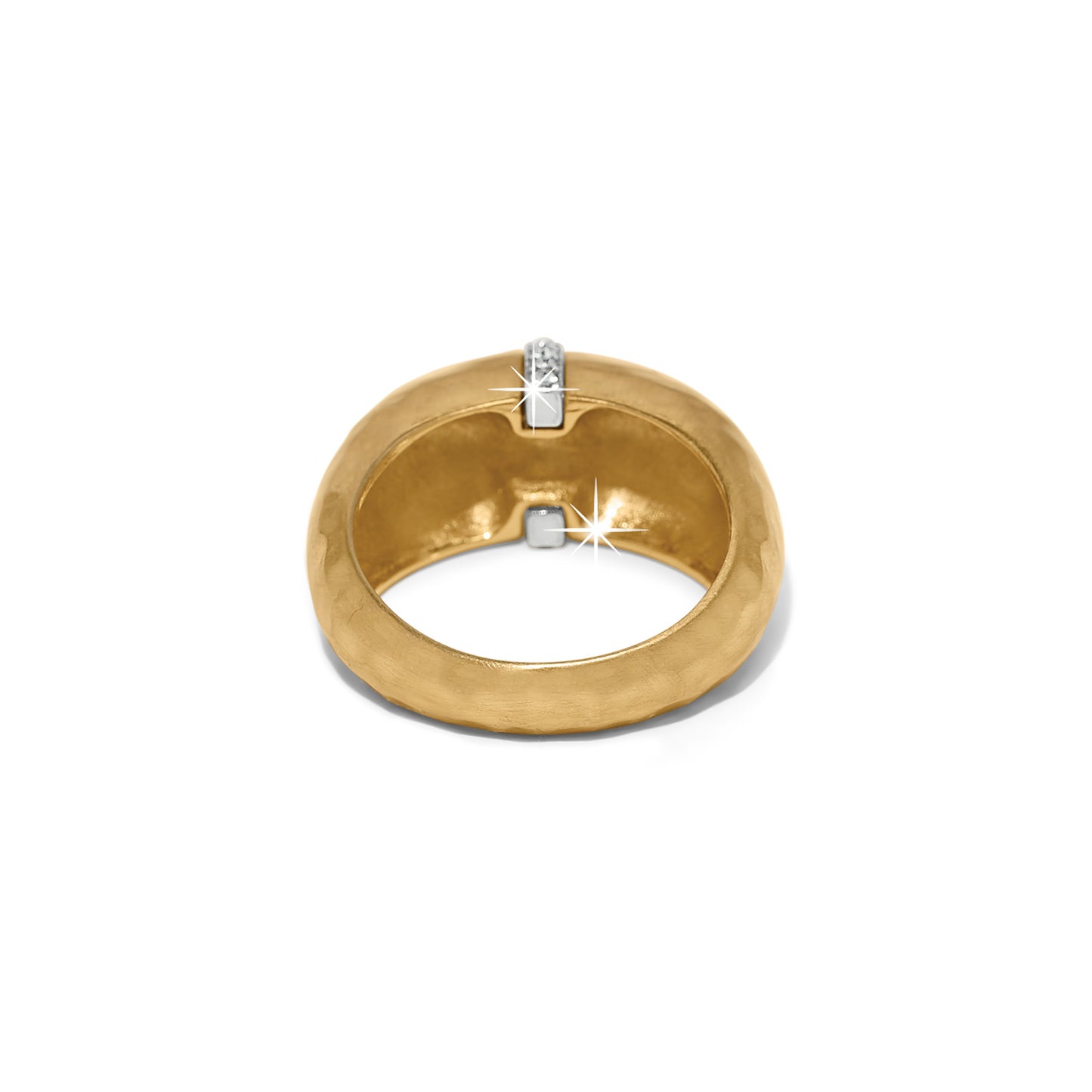 J63355 Meridian Geo Domed Gold Ring