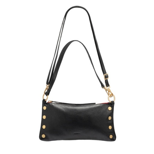 Kyle Black Brushed Gold Red Zipper