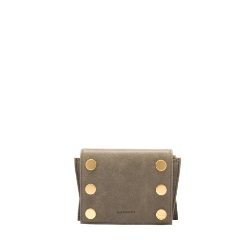 Allen Wallet Pewter Brushed Gold