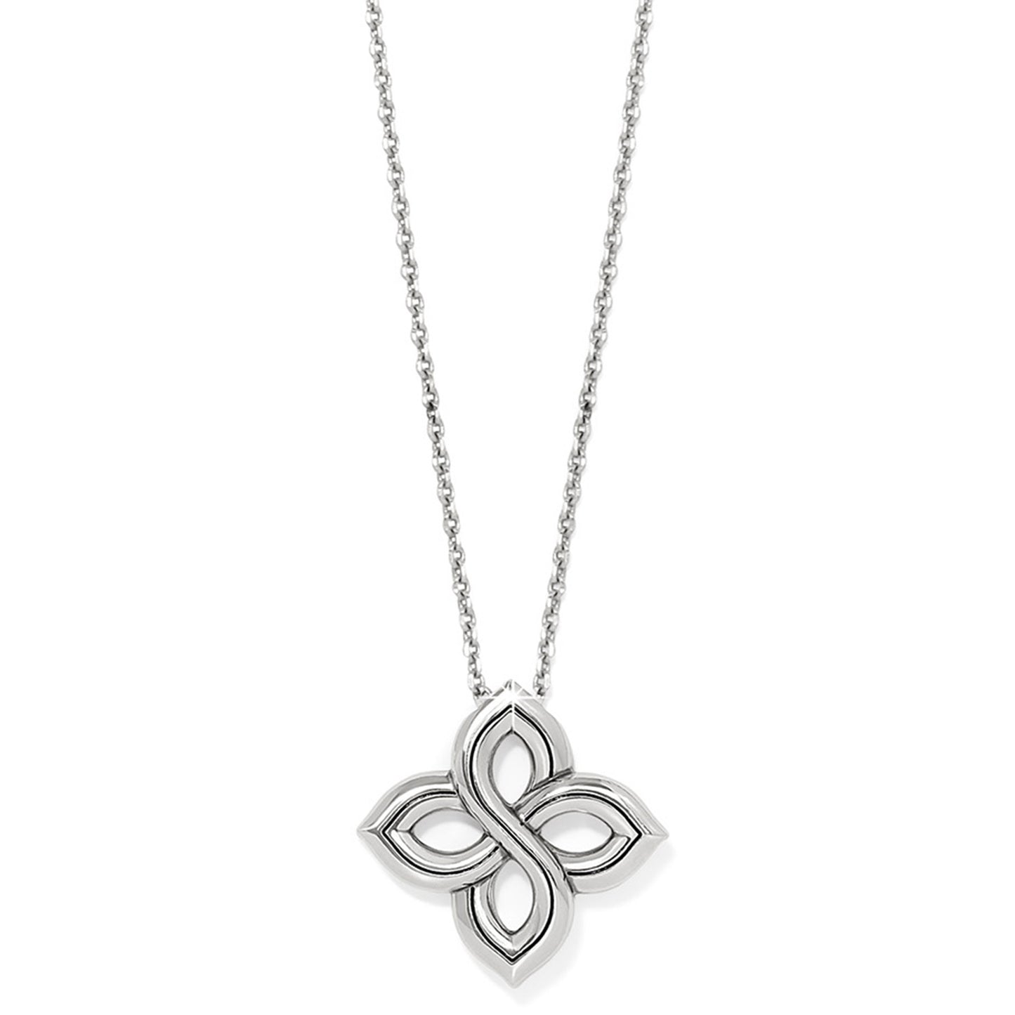 JM7631 Interlok Floral Knot Necklace