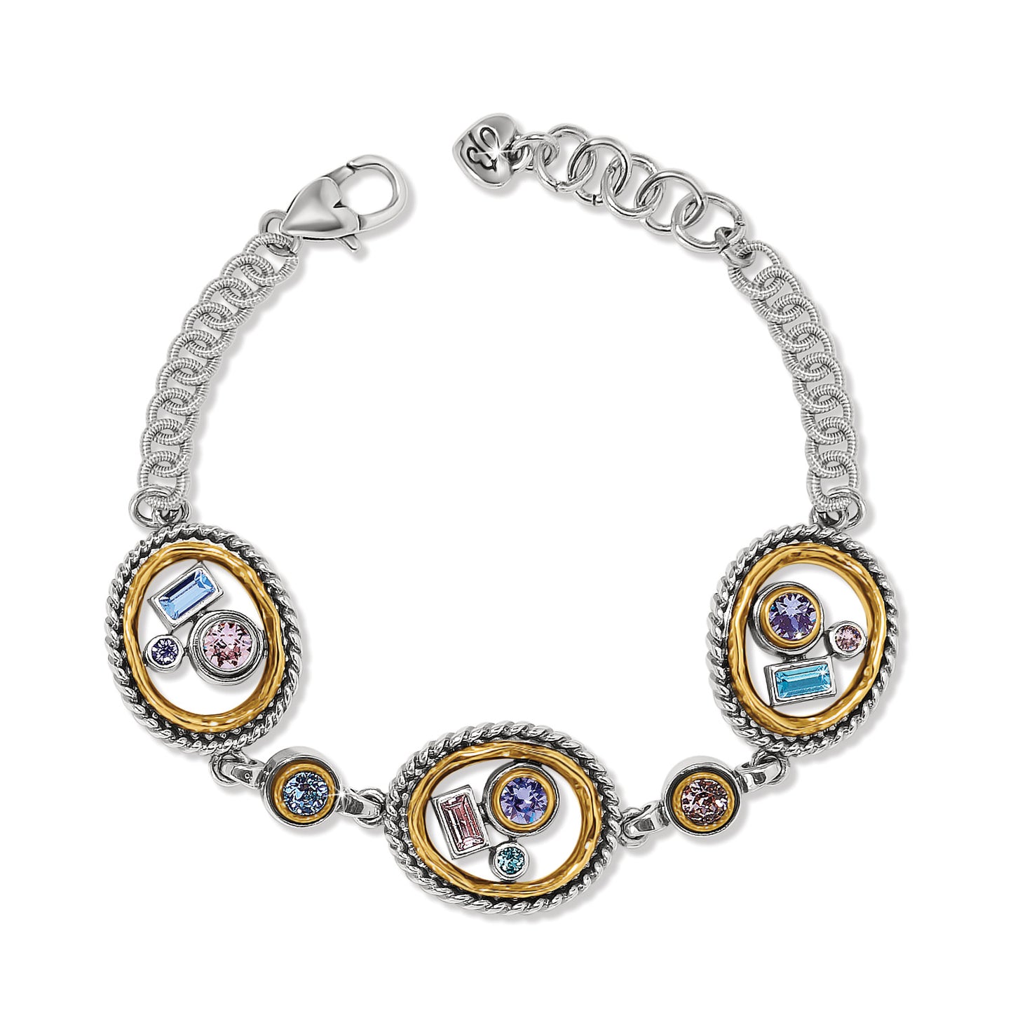 JF0229 Halo Gem Bracelet