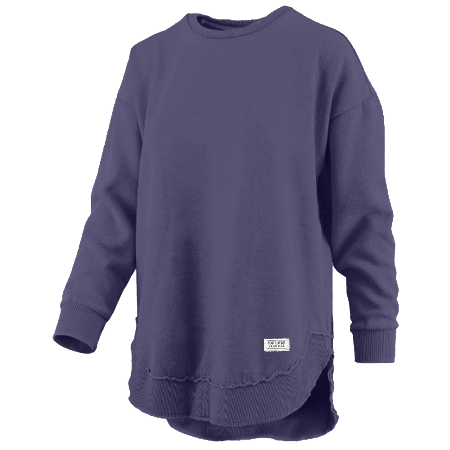Comfy Round Here Sweatshirt Grape