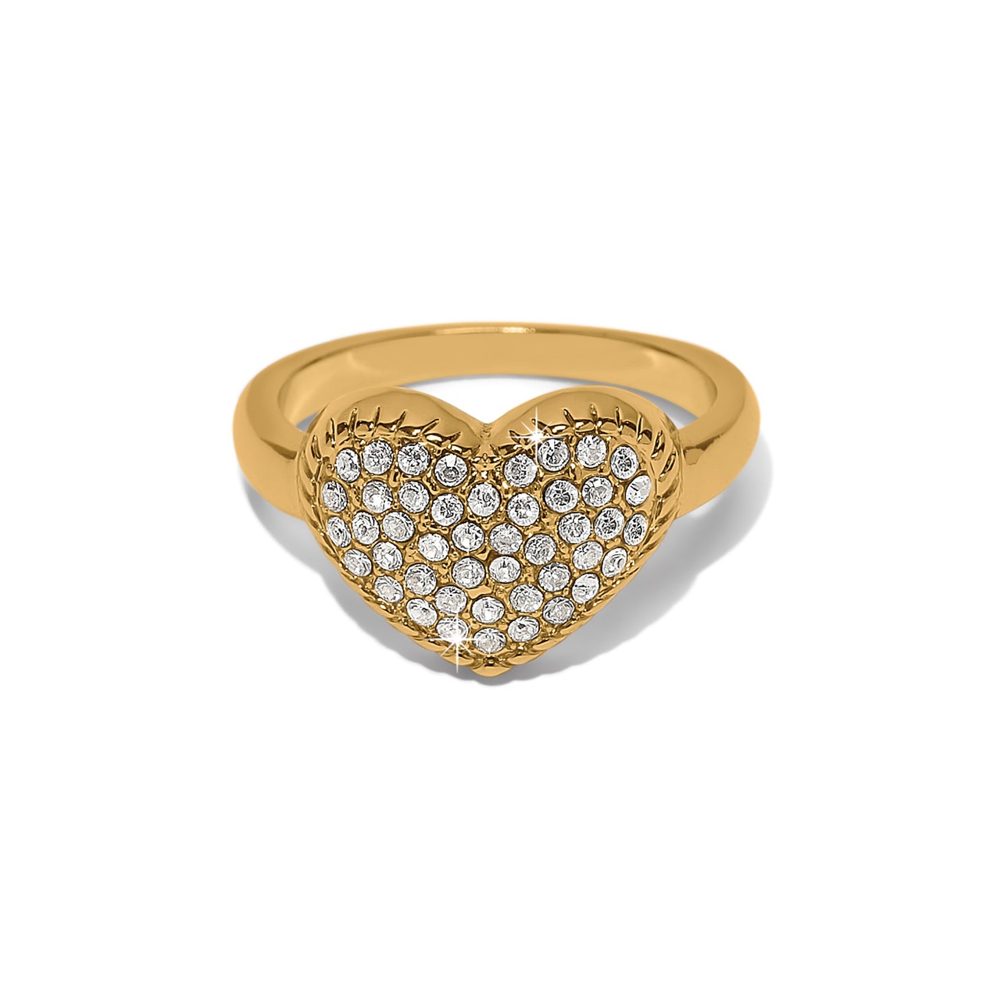 J63295 Illumina Celeste Hrt Gld Ring 9