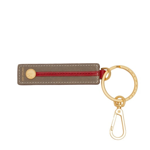 hammitt key pewter/brushed gold**