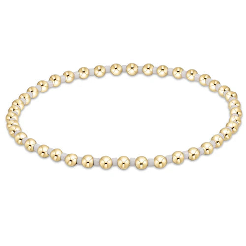 BHOPGRAWHI Hope Grateful Bracelet - White