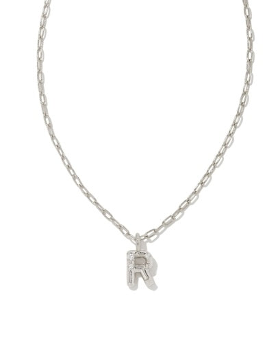9608856476 CRYSTAL LETTER R Silver
