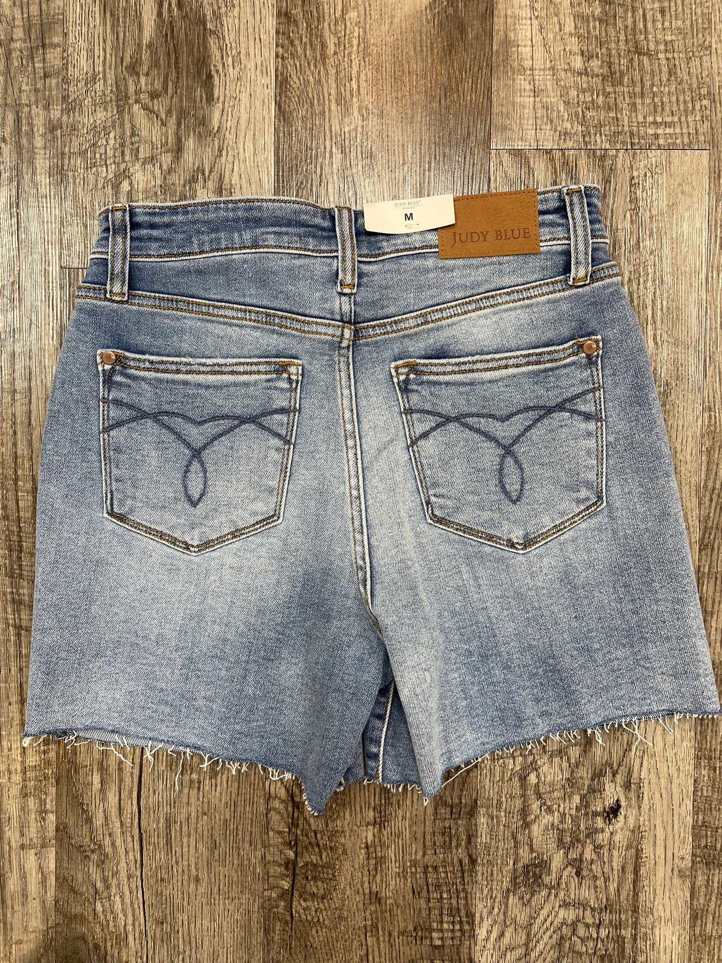 Judy Blue Light Denim High Waist Shorts