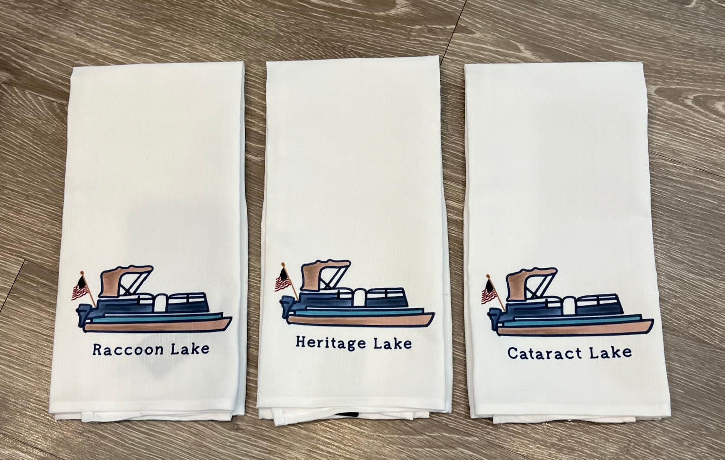 Heritage Lake Tea Towel