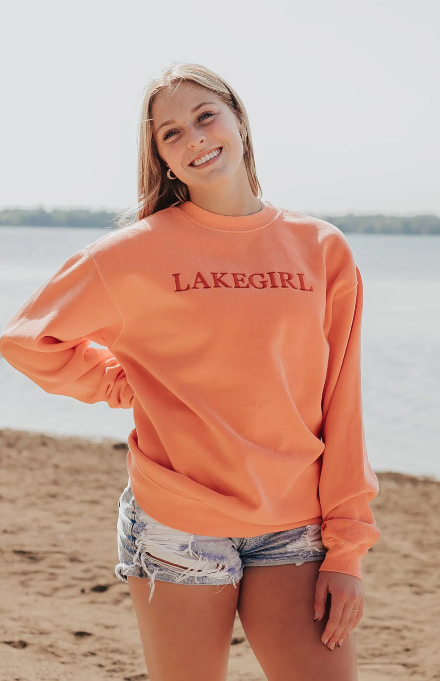 OFR010 Ringspun Fleece Crew Orapeel