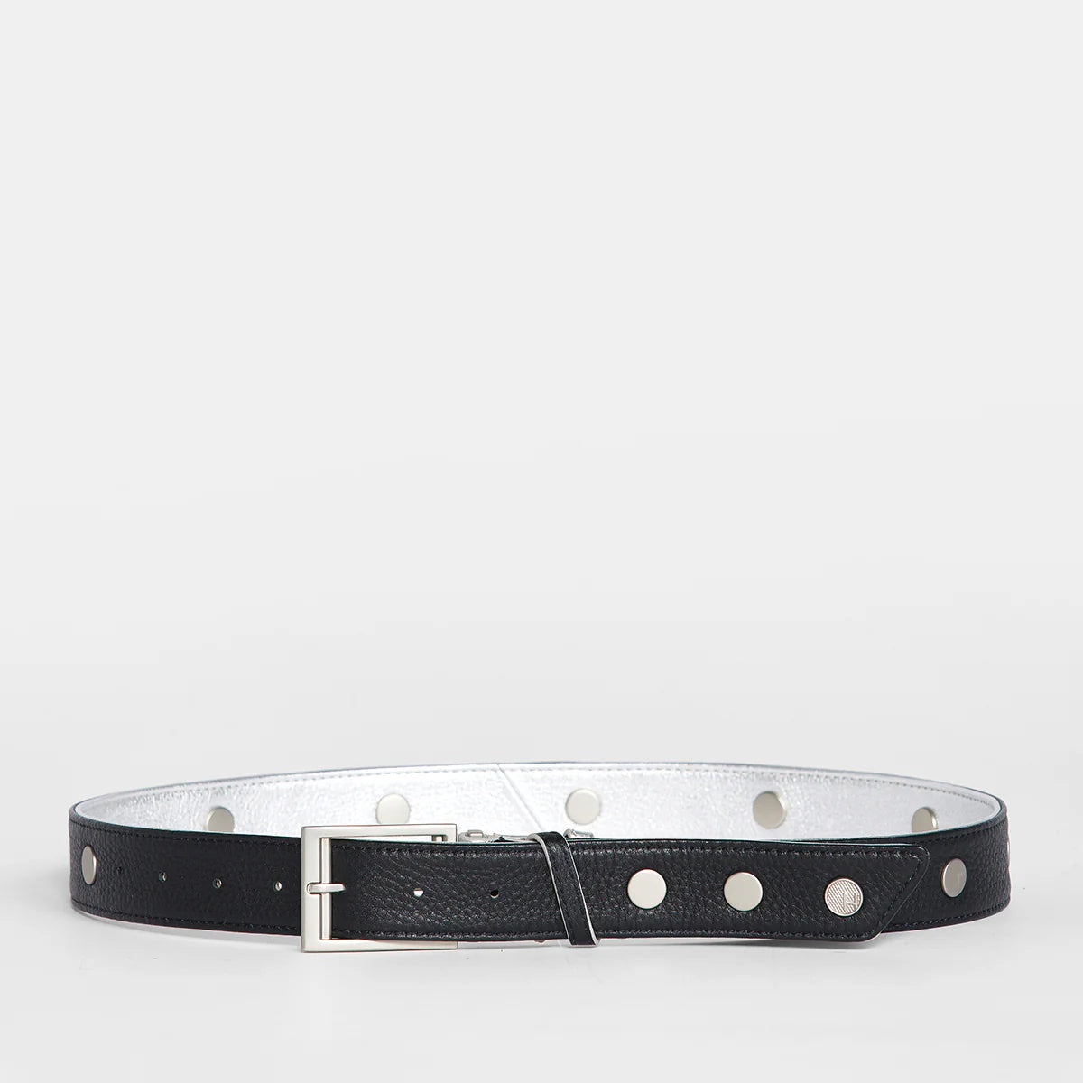 CHARLIE REV RIVETED LRG-SIDEWALK SILVER/BLACK*