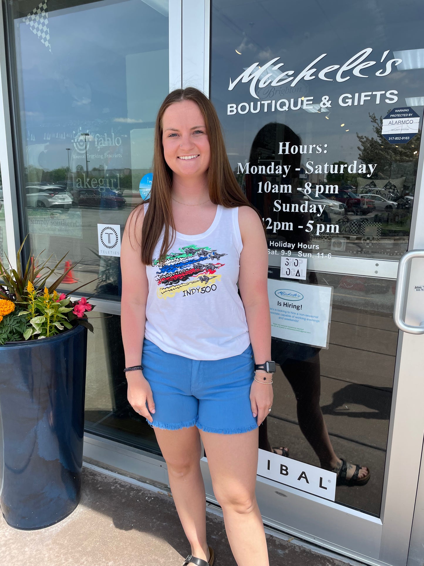 IMS Flyover Ladies Tank Black, White or Red Frost