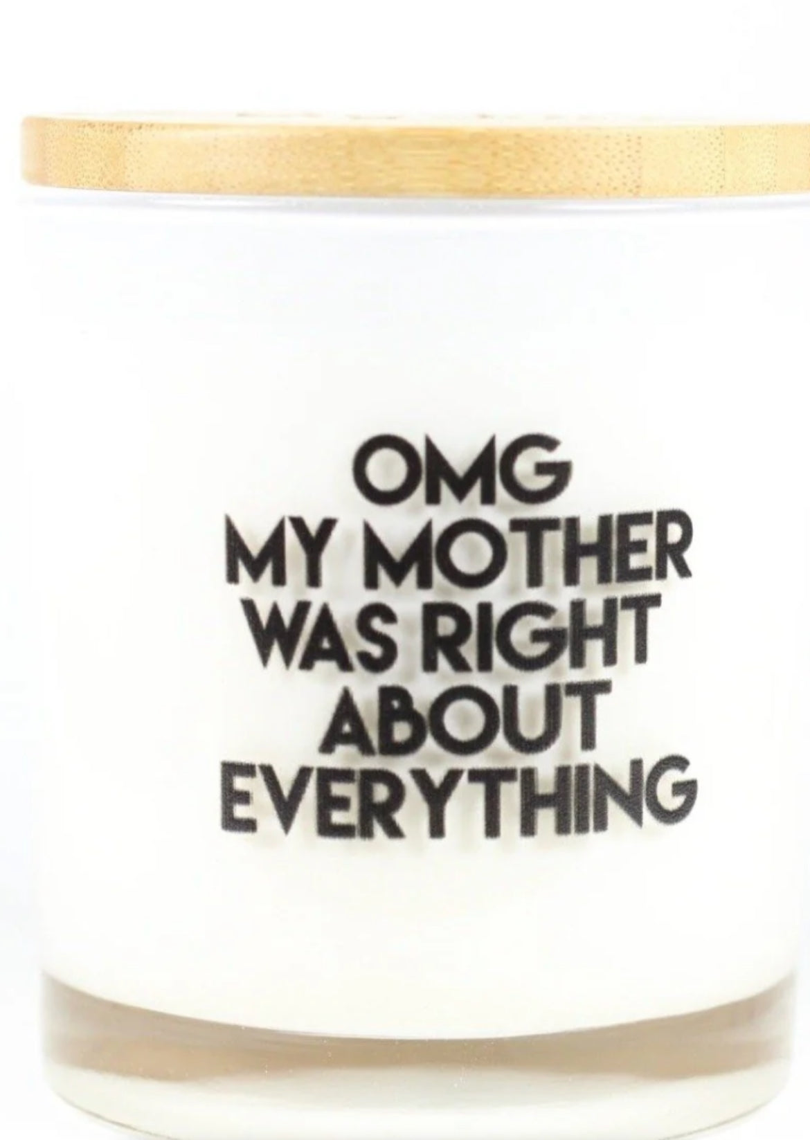 OMG Mother's Candle