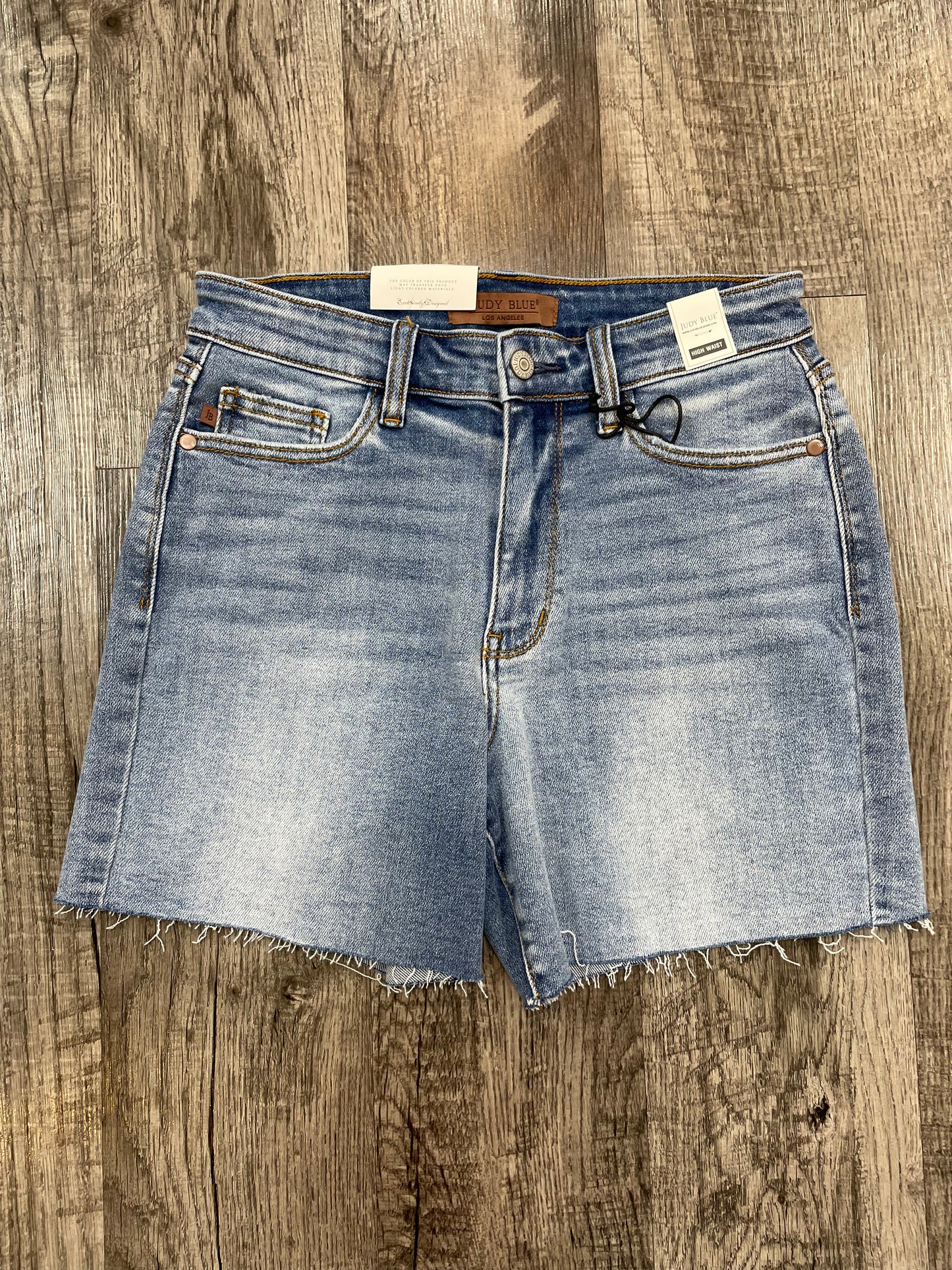 Judy Blue Light Denim High Waist Shorts