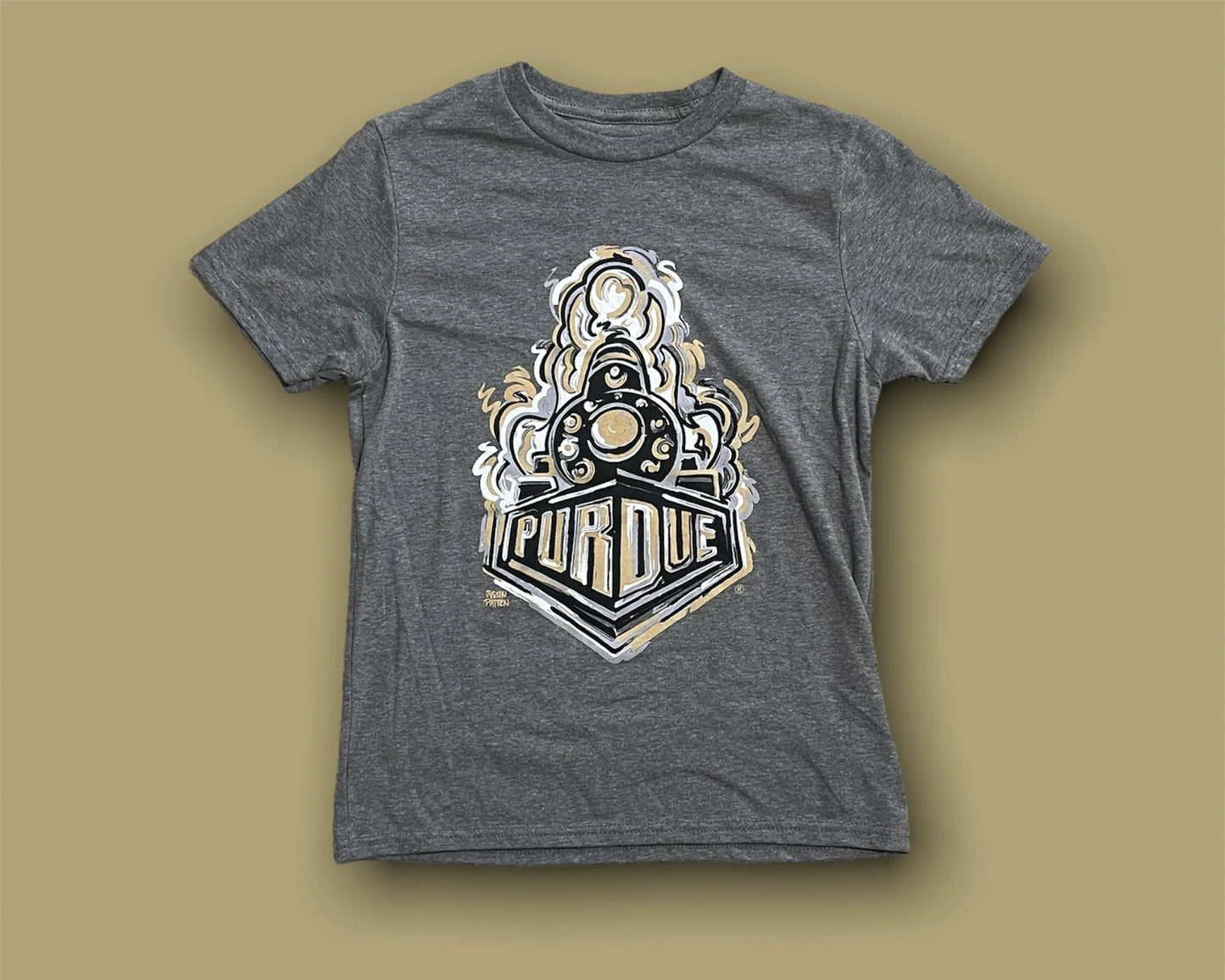 Purdue Train Youth Tee