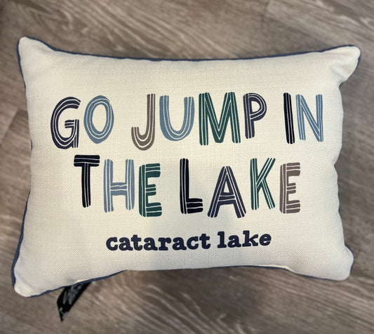 Cataract Lake Pillow