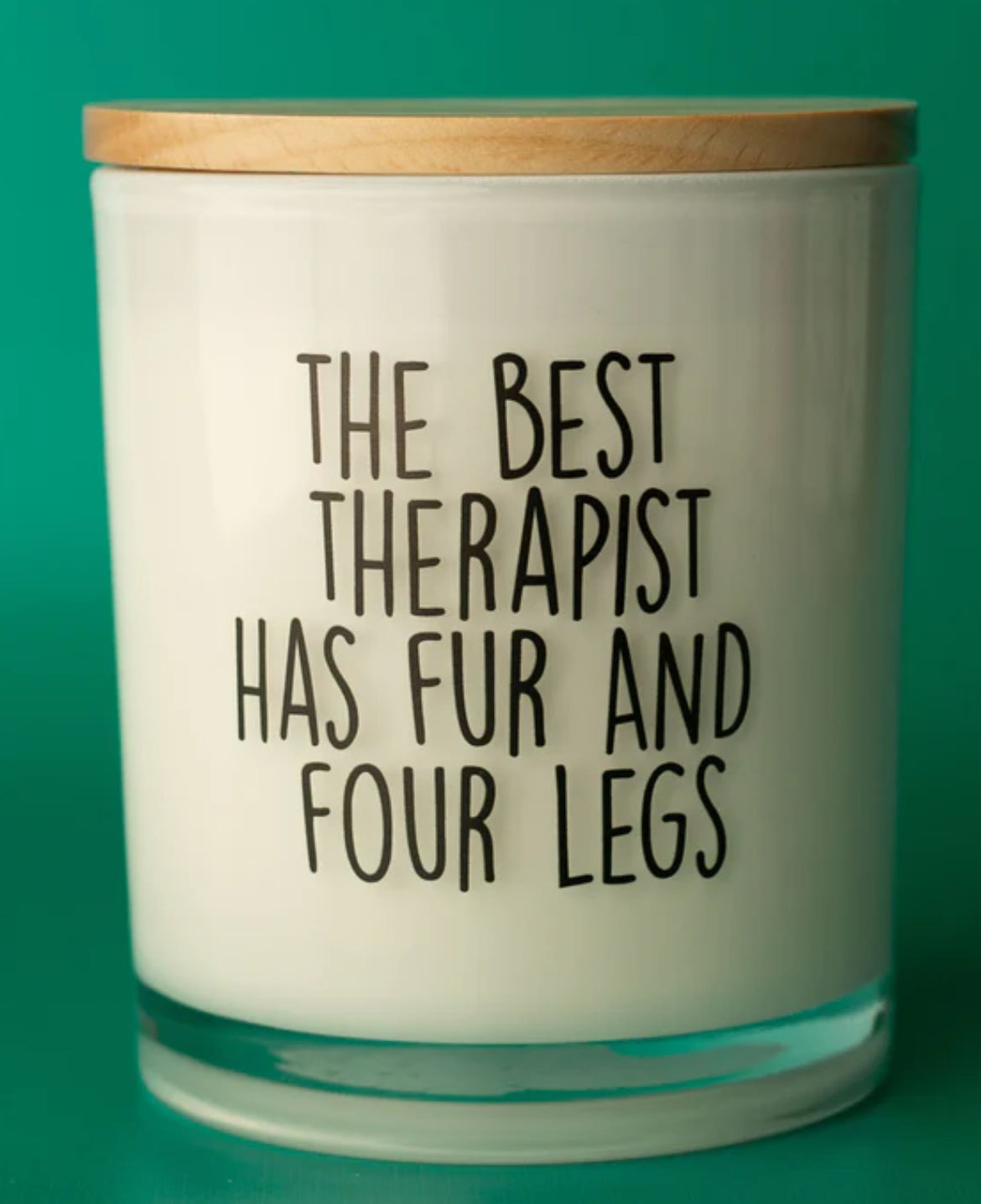 Dog Best Therapist Candle