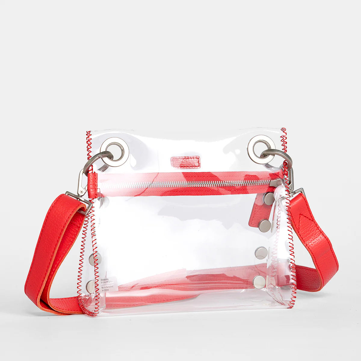 TONY SML CLEAR-LIGHTHOUSE RED