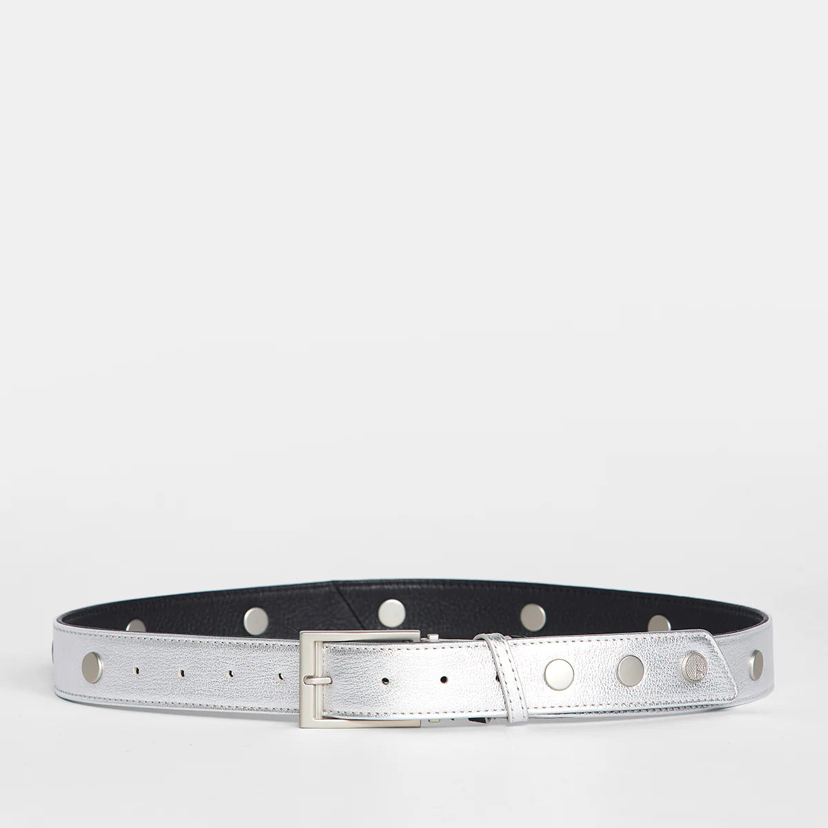 CHARLIE REV RIVETED LRG-SIDEWALK SILVER/BLACK*