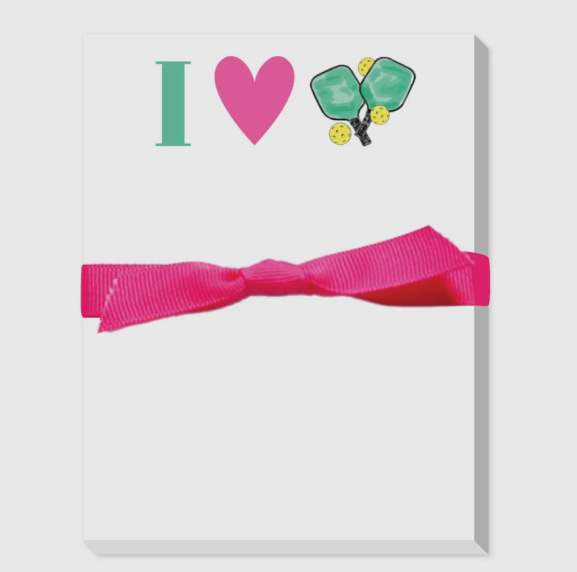 I Love Pickleball Mini Notepads