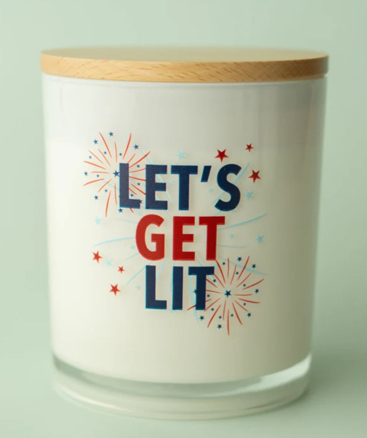 Let's Get Lit Candle