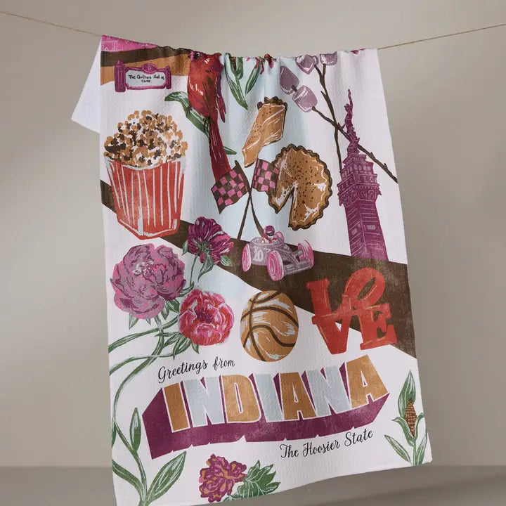 Indiana Tea Towel