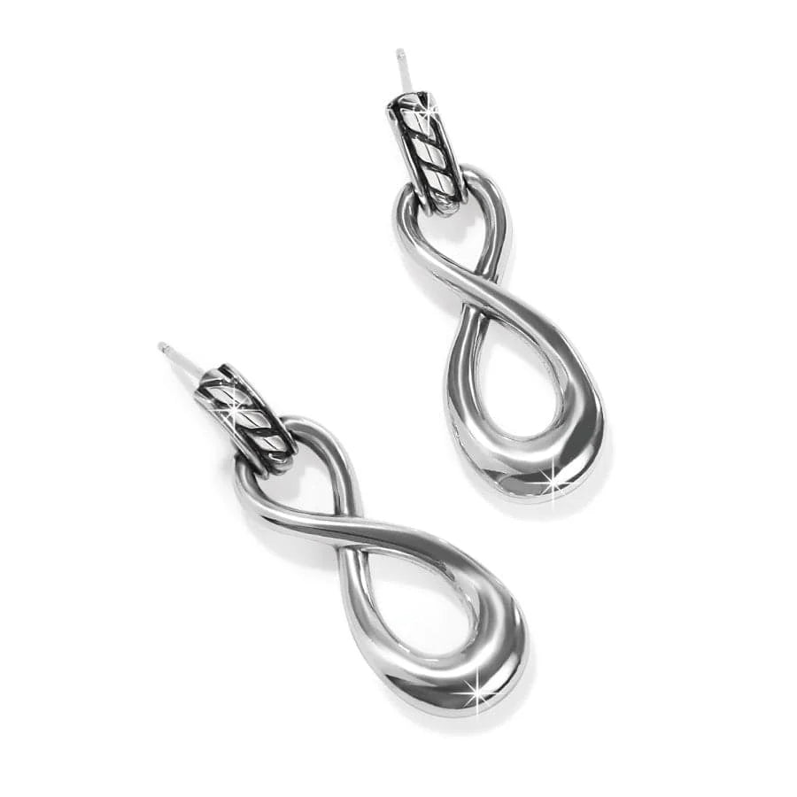 JA9922 Interlok Infinity Post Drop Earring