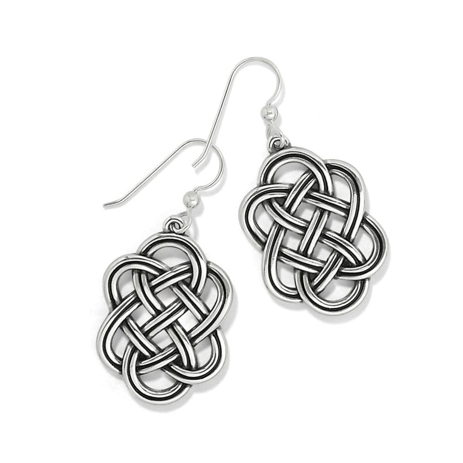JA9894 Interlok Trellis French Wire Earrings