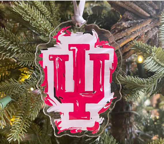 IU Trident Ornament