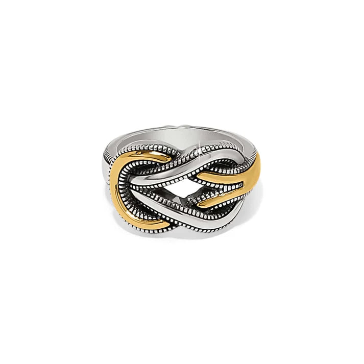 J63243 Interlok Harmony Two Tone Ring