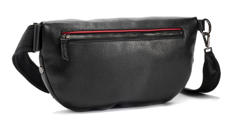 Charles Crossbody Large Black Gunmetal