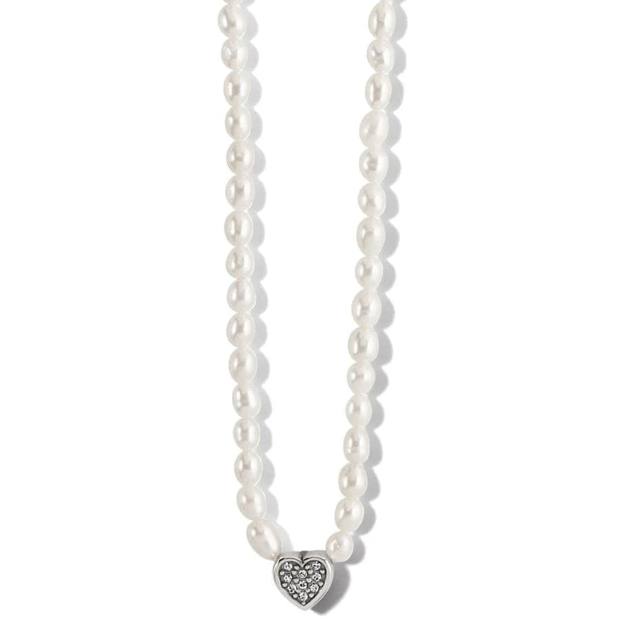 JM7292 Meridian Zenith Heart Pearl Necklace