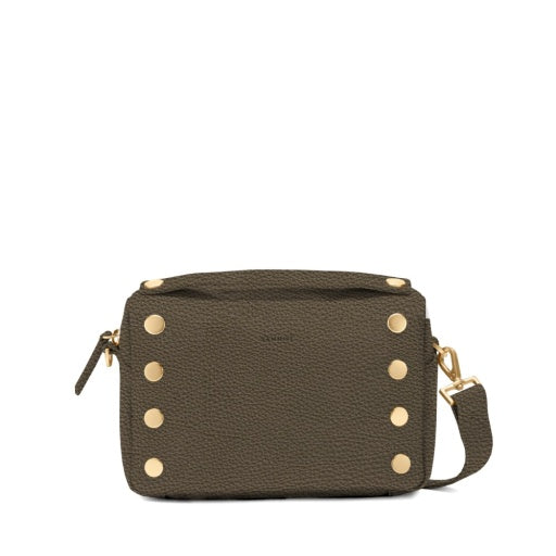 Evan Crossbody Small Olive/Brushed Gold