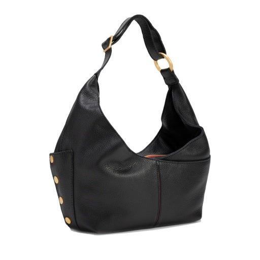 Tom Zip Medium Black/Brushed Gold Red Zipper