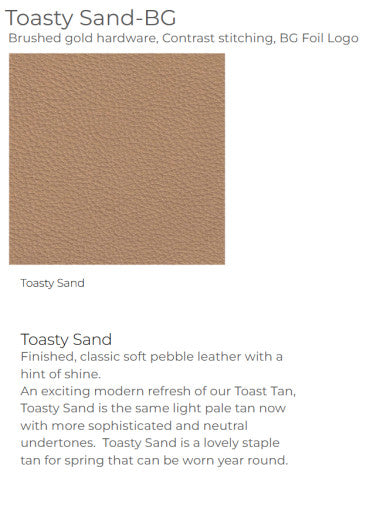 Beverly Med Toasty Sand Brushed Gold
