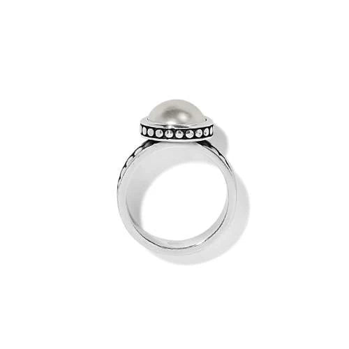 J63093 Pebble Dot Pearl Ring