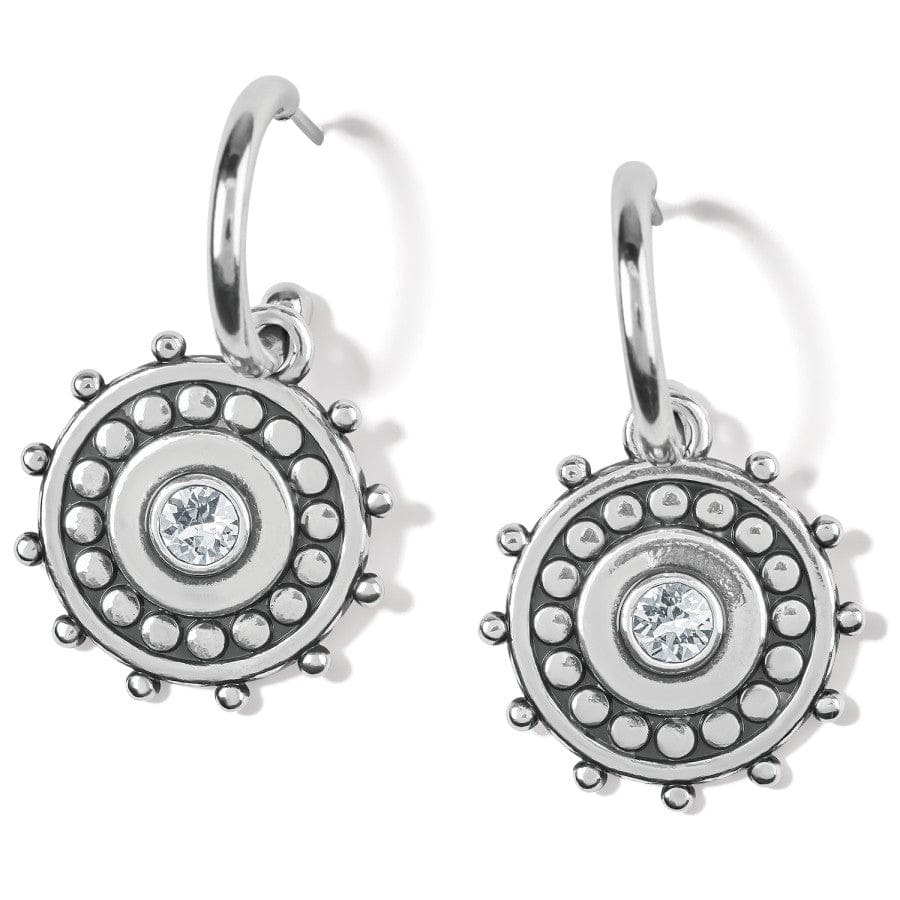 JA8151 Pebble Dot Medali Reversible Earrings