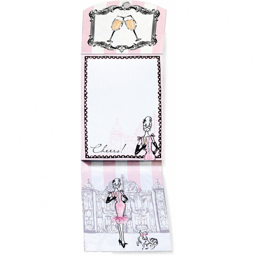 G82170 Drink Champagne Pckt Notepad
