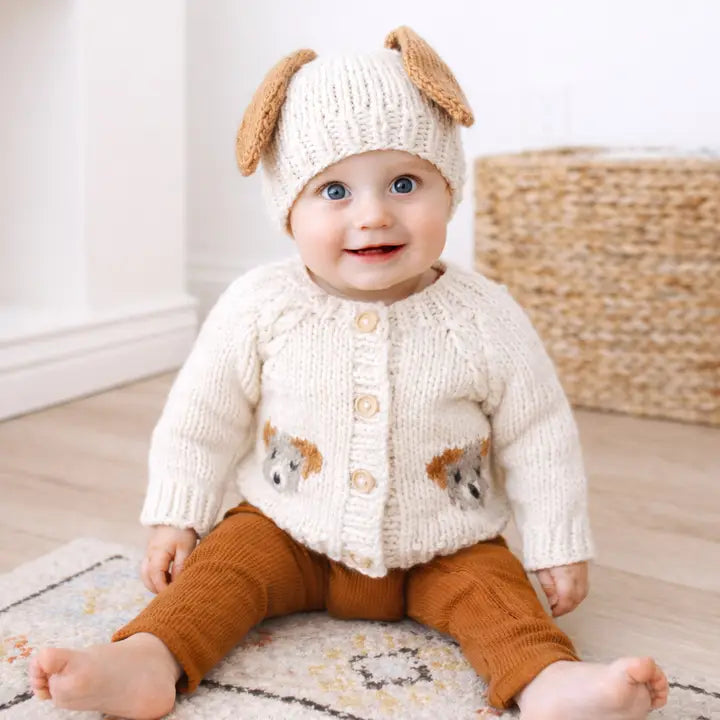 Puppy Cardigan for Baby and Toddler
