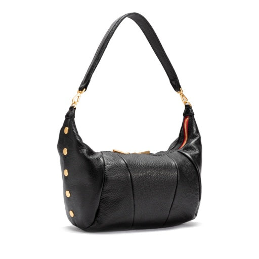 Morgan Black/Brushed Gold Red Zip