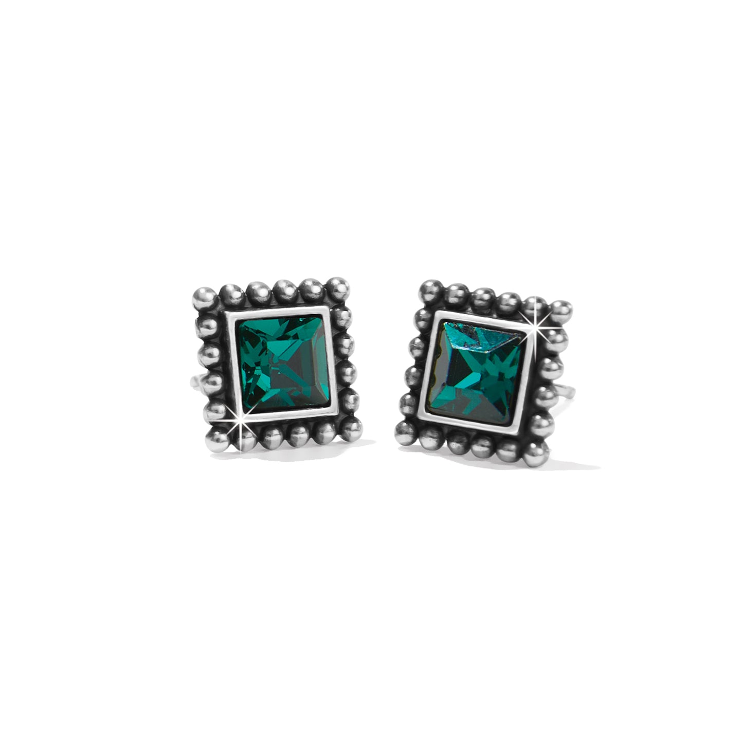 J22405 Sparkle Square Green Mini Post