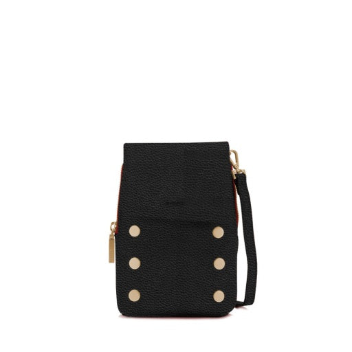 vip mobile black/brushed gold red zip NA