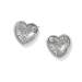 JA0110 Trianon Heart Small Sil Post