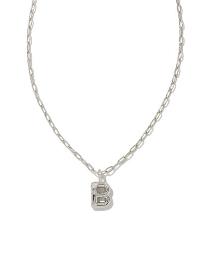 9608856249 CRYSTAL LETTER B Silver