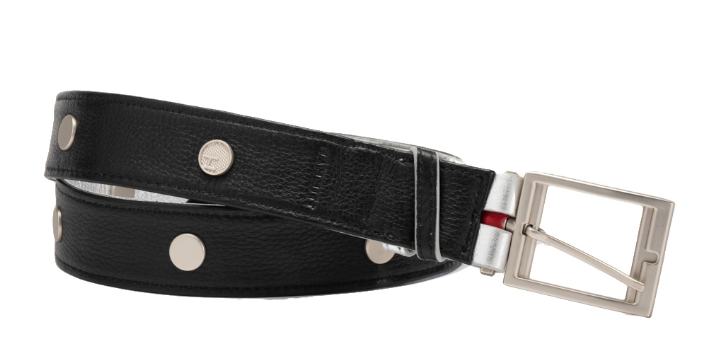 CHARLIE REV RIVETED XL-SIDEWALK SILVER/BLACK*