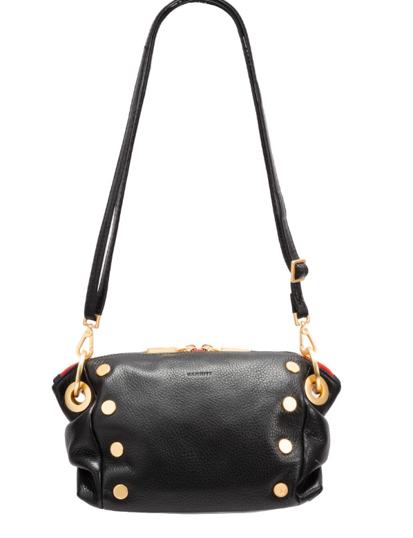 Hammitt Daniel Small Crossbody Black GM Red Zipper