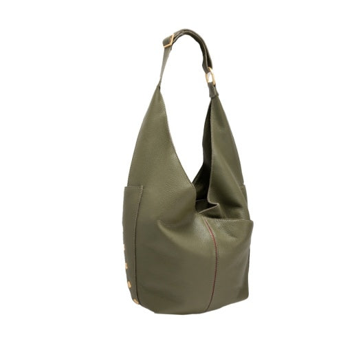 Tom Zip Olive/Brushed Gold