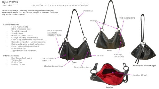 Kyle Black Gunmetal