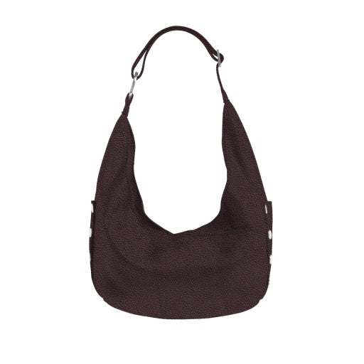 Tom Zip Medium Espresso Pebbble/Silver