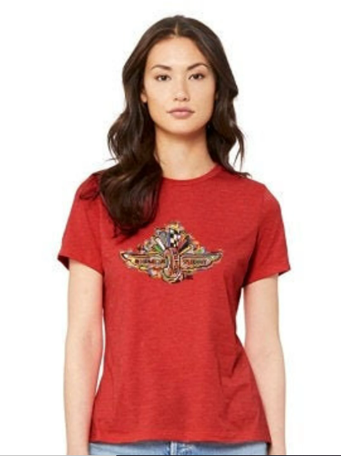 IMS WW Red tee S